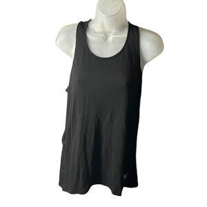 Everlast Sport Black Crisscross Back Tank Top Athletic Workout Fitness Women's S